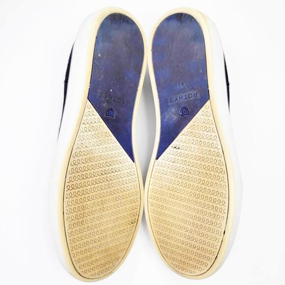 Rothys The Original Slip On Blue Women's Size 8.5 US Flats Sneaker Comfort Shoe - Picture 9 of 9